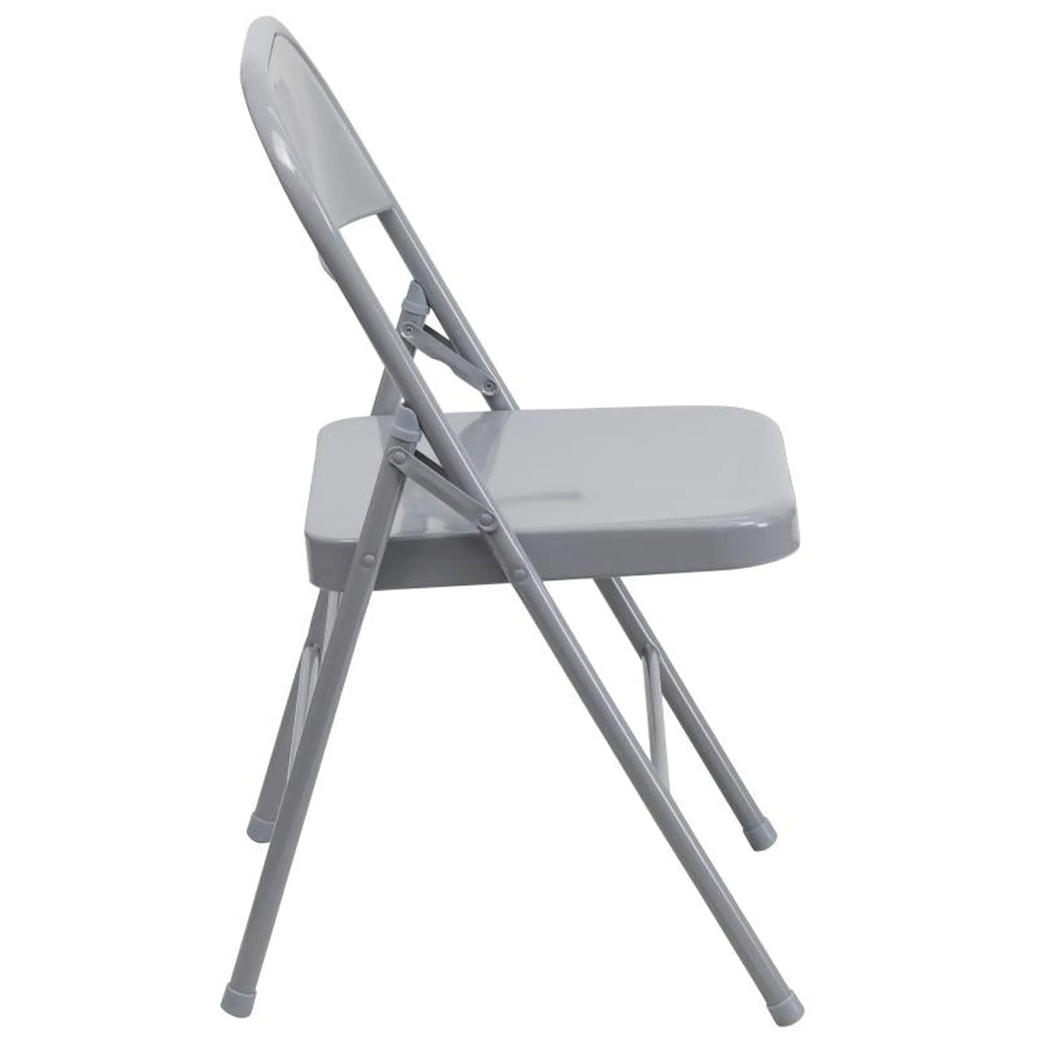 Hercules Triple Braced & Double Hinged Metal Folding Chair