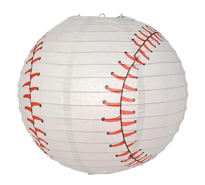 Toronto Pro Baseball 14-inch Paper Lanterns 5pc Combo Party Pack - Blue, Navy Blue, Red & White