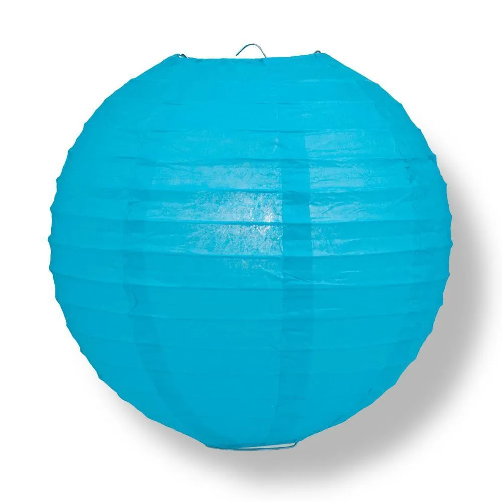 Toronto Pro Baseball 14-inch Paper Lanterns 5pc Combo Party Pack - Blue, Navy Blue, Red & White